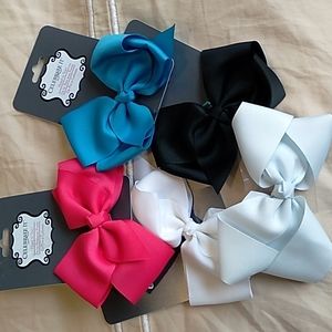 NWT 5-PACK HAIR BOW CLIP